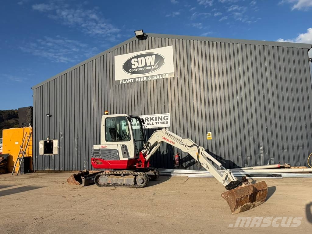 Takeuchi TB 228 Mini rýpadla < 7t