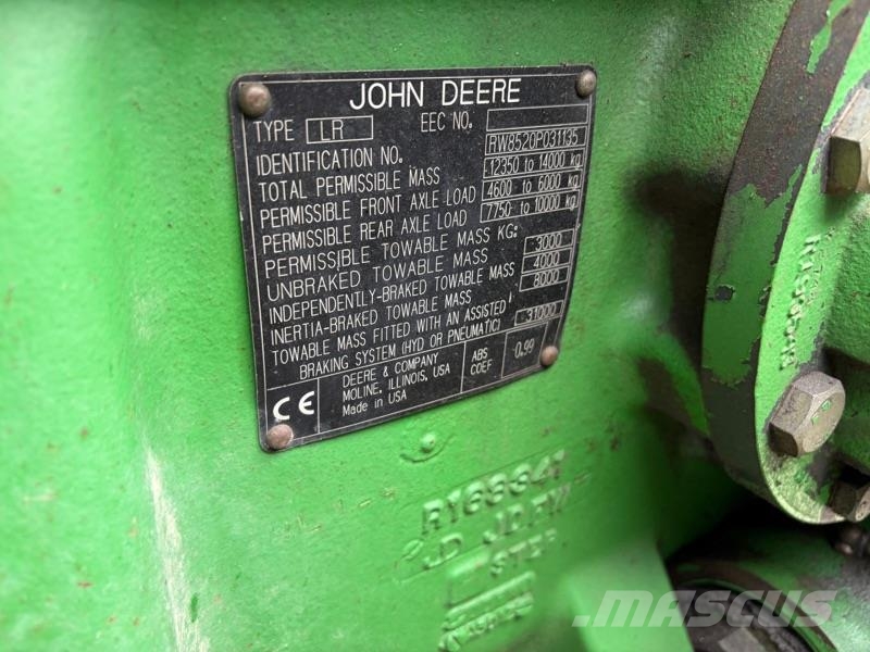 John Deere 8520 mit GPS Muut maatalouskoneet