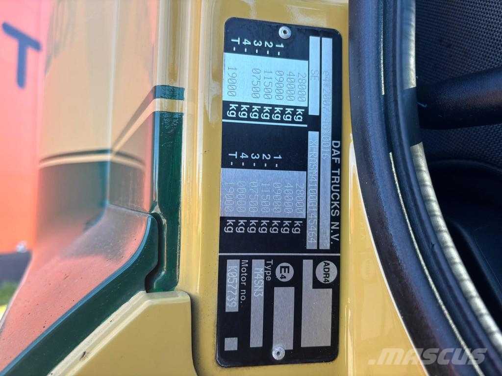 DAF CF 370 6x2*4 JOAB VL 18 U Camion multibenne