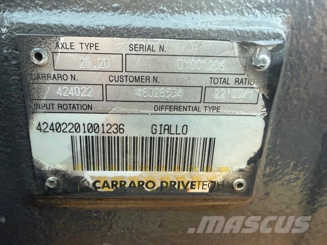 Carraro 28.20 NEW AXLES loaders Asis