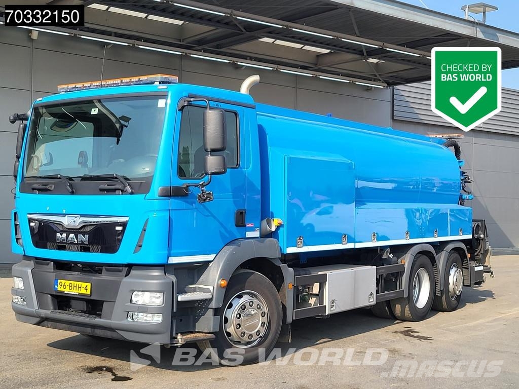 MAN TGM 26.340 6X2 NL-truck Fully Maintained KOKS HDW1 Vakuumski tovornjaki