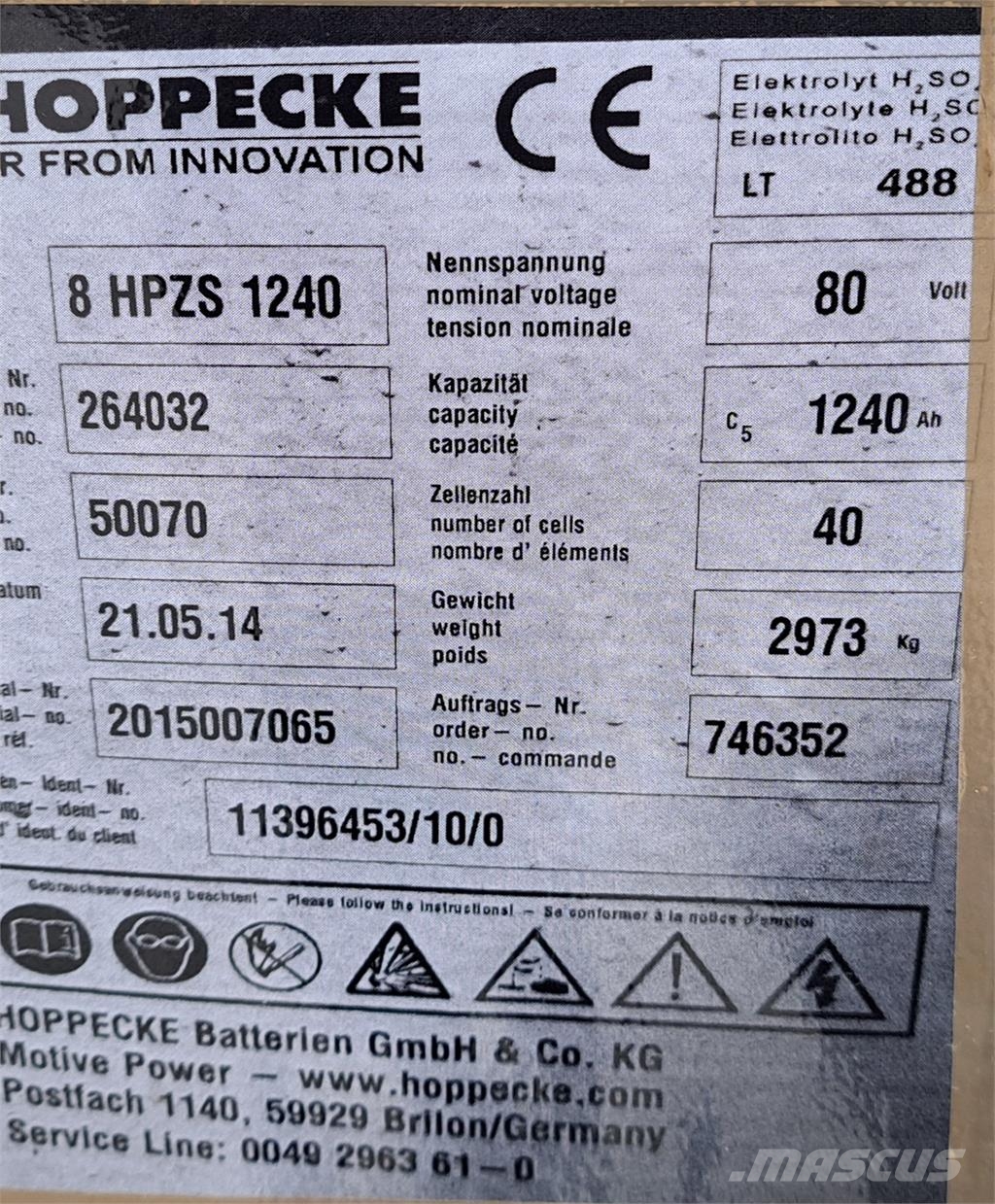 Linde E60 电动叉车