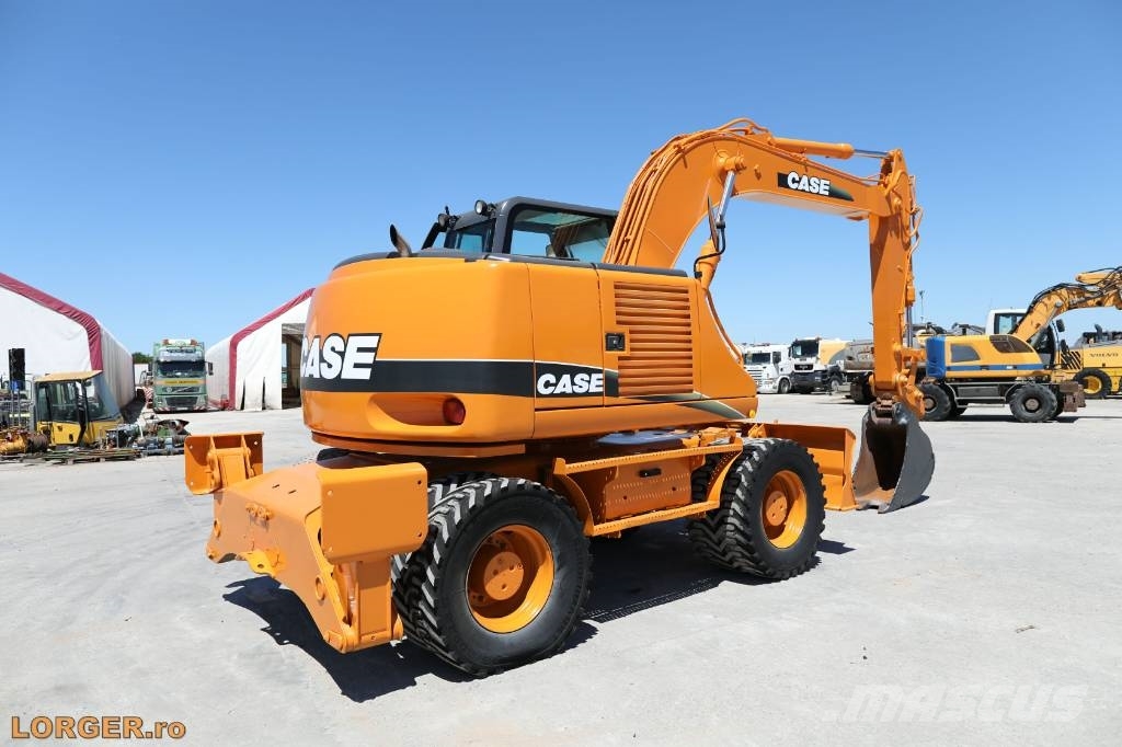 CASE WX 145 حفارات بعجل