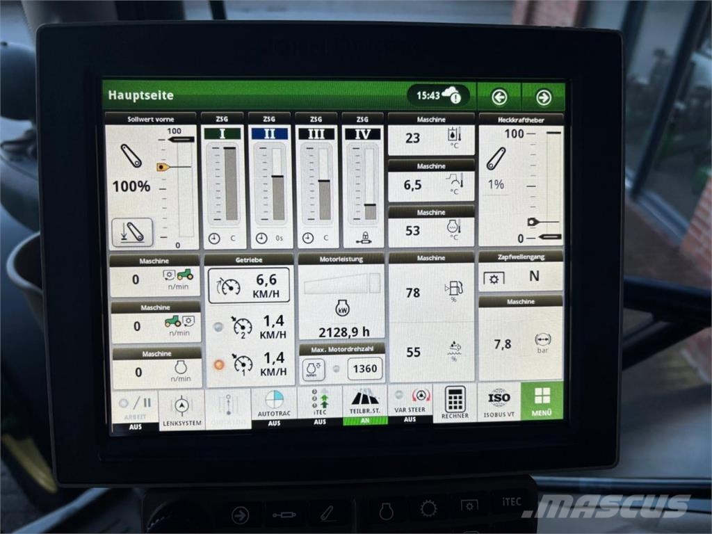 John Deere 6250R Traktorok
