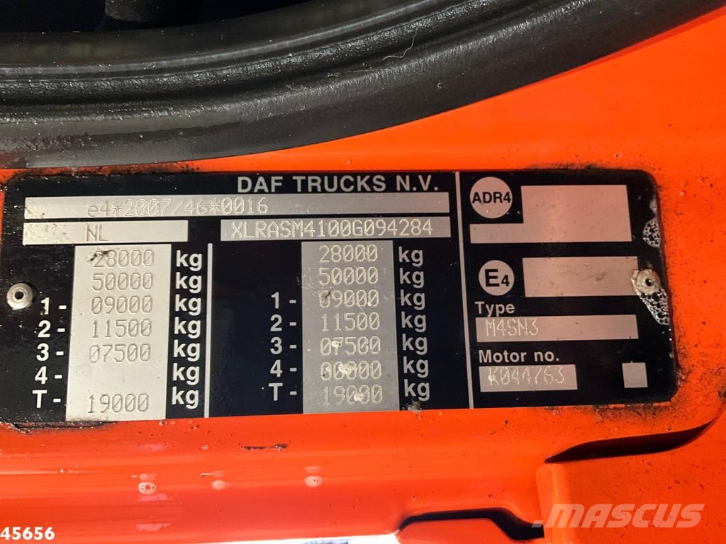 DAF FAN CF 400 Euro 6 Multilift 26 Ton haakarmsysteem Rol kiper kamioni s kukama za dizanje