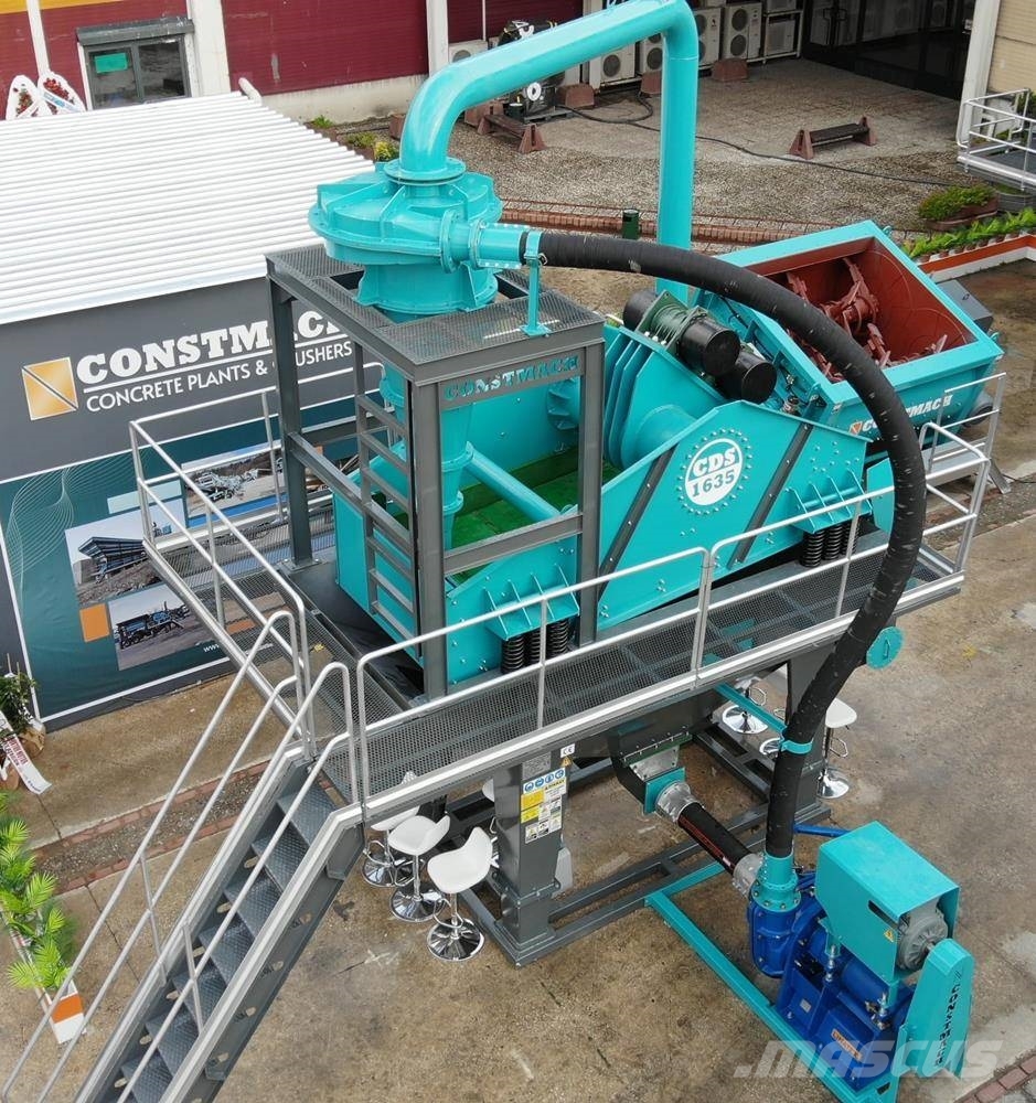 Constmach 150-200 TPH Dewatering Screen 2000 x 4000 MM Osztályozó berendezések