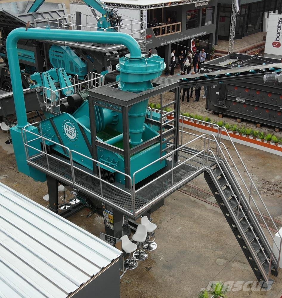 Constmach 150-200 TPH Dewatering Screen 2000 x 4000 MM Osztályozó berendezések