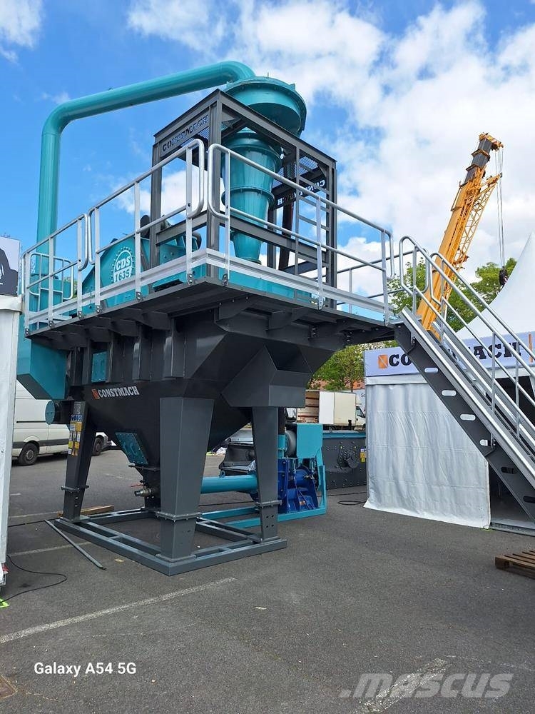 Constmach 150-200 TPH Dewatering Screen 2000 x 4000 MM Osztályozó berendezések