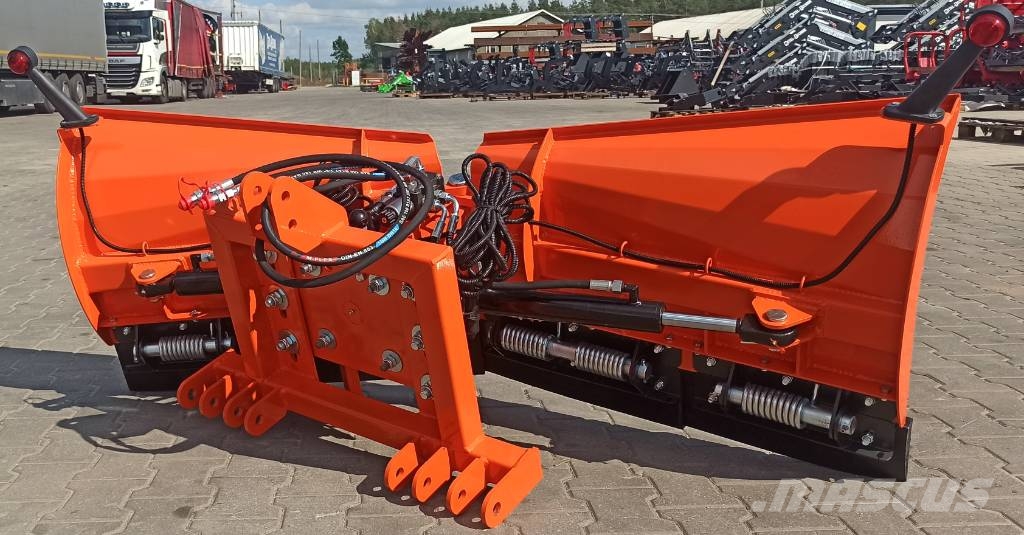 Top-Agro V-type snow blade 1,82m light / lekki pług śnieżny Zametací stroje