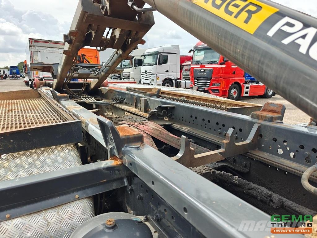DAF CF 85.410 6x4 DagCab Euro5 - Palfinger Hook Arm Sy Kotalni prekucni tovornjaki