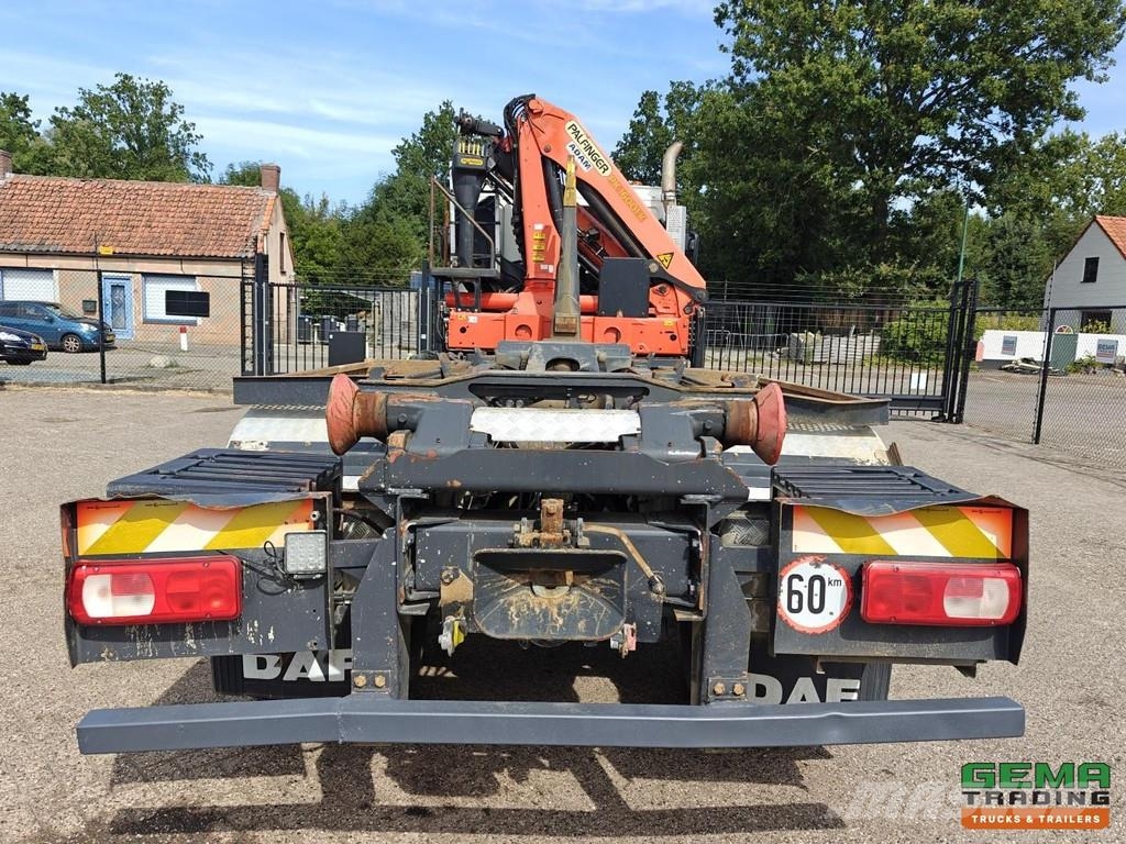 DAF CF 85.410 6x4 DagCab Euro5 - Palfinger Hook Arm Sy Kotalni prekucni tovornjaki