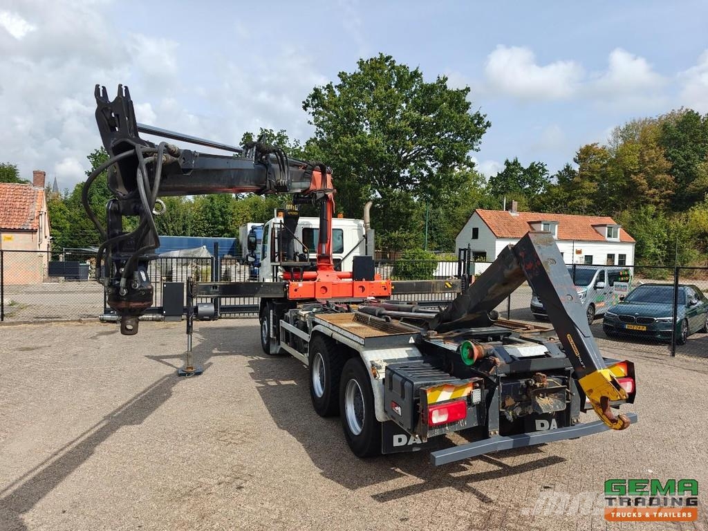 DAF CF 85.410 6x4 DagCab Euro5 - Palfinger Hook Arm Sy Kotalni prekucni tovornjaki