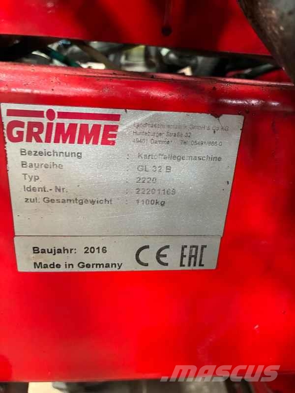 Grimme GL 32 B ماكينات زراعية - غير ذلك