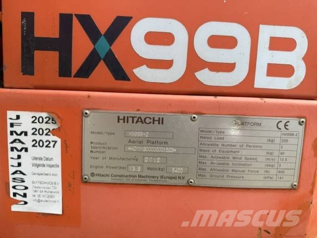Hitachi HX 99 B-2 Nacelles télescopiques