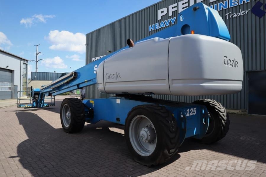 Genie S125 Valid inspection, *Guarantee! Diesel, 4x4x4 D Teleskooppipuominostimet