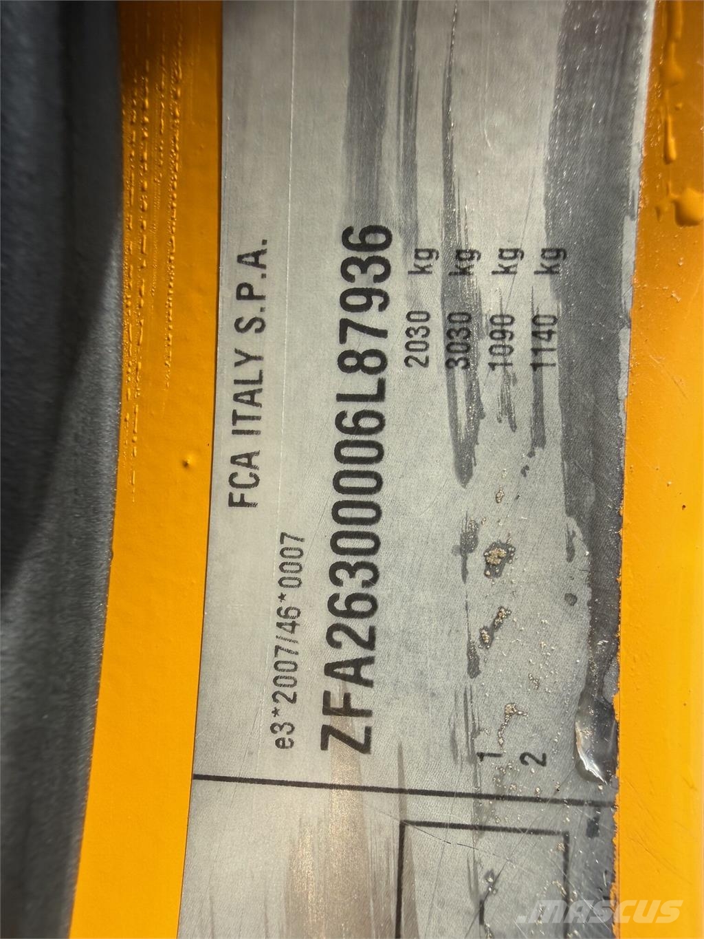 Fiat Dobló VIN 936 Sõiduautod