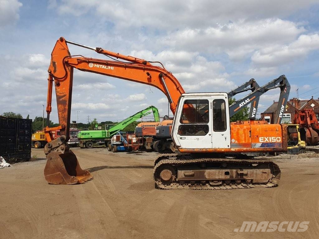 Hitachi EX 150 Koparki gąsienicowe