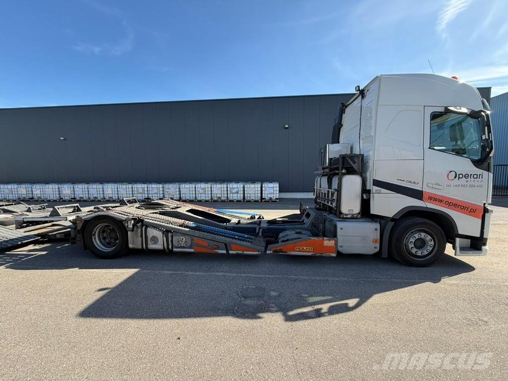 Volvo FH 500 4x2 3-axles - hydr extendable - BPW - EURO Transport vehicles