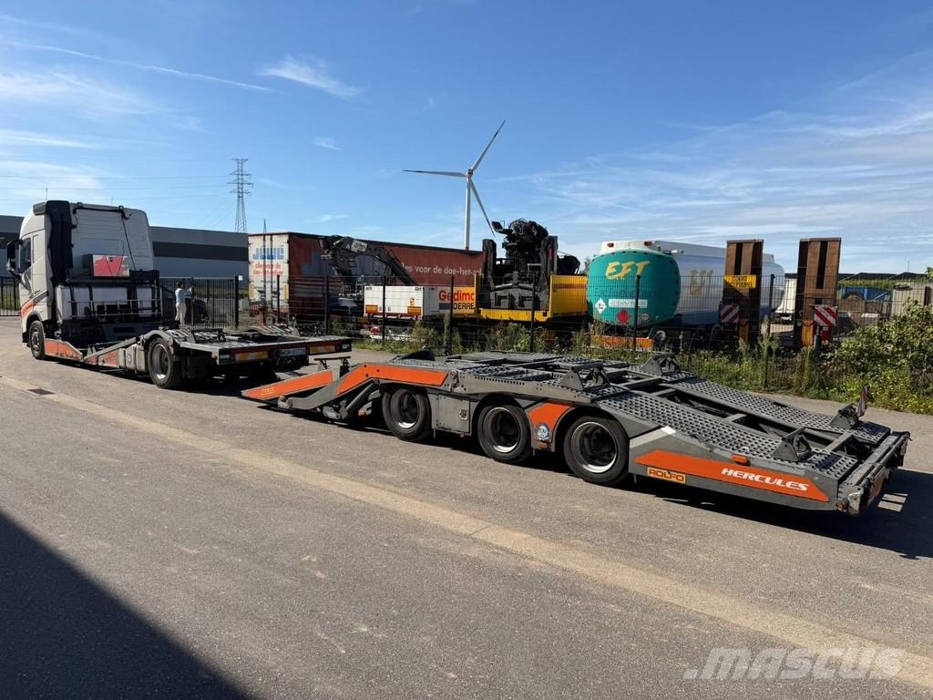 Volvo FH 500 4x2 + ROLFO TRUCK-TRANSPORTER (3 UNITS) 3-a Oprijwagen