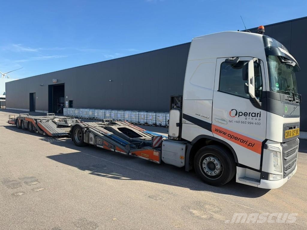Volvo FH 500 4x2 + ROLFO TRUCK-TRANSPORTER (3 UNITS) 3-a Oprijwagen