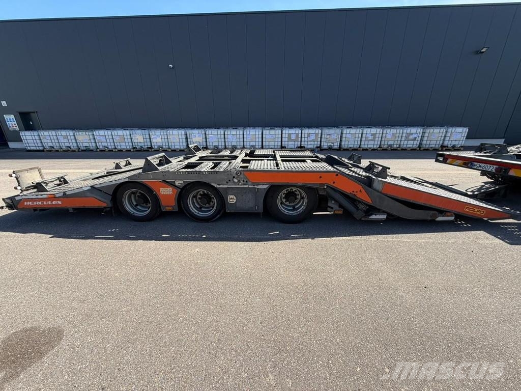Volvo FH 500 4x2 + ROLFO TRUCK-TRANSPORTER (3 UNITS) 3-a Oprijwagen