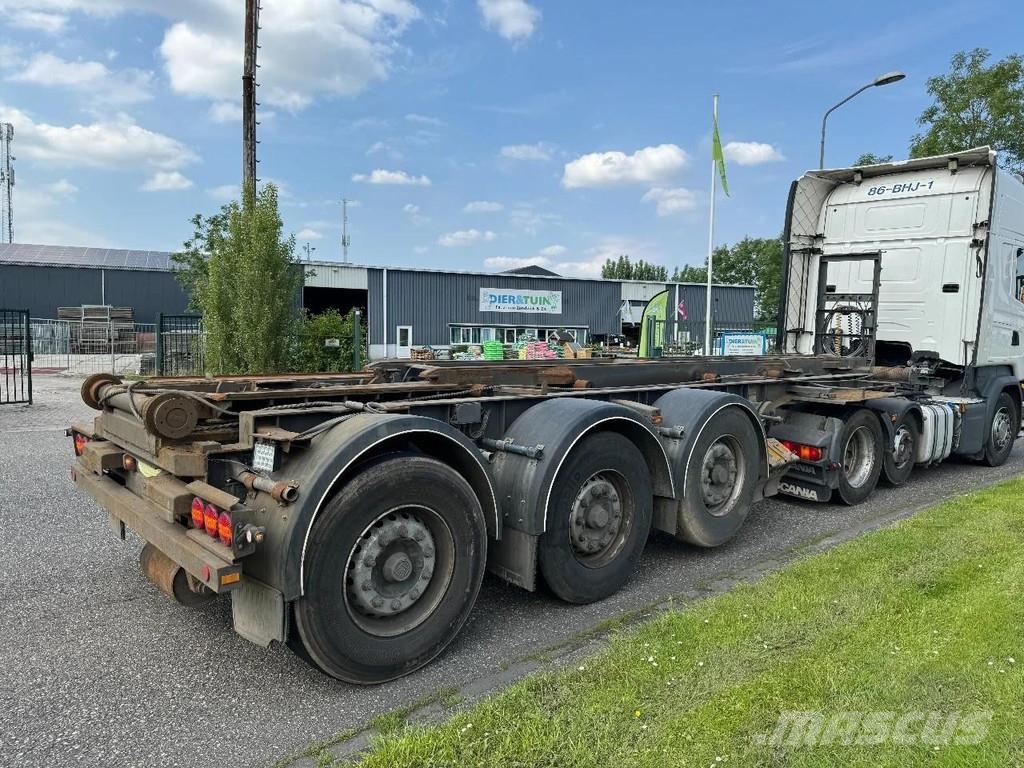 Van Hool 3 AXLE - BPW - FRONT LIFTING - CABLE & KIPPING SYS Containerchassis