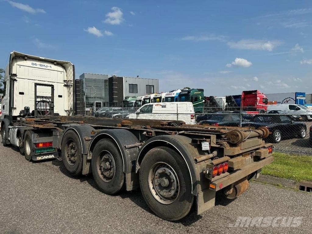 Van Hool 3 AXLE - BPW - FRONT LIFTING - CABLE & KIPPING SYS Containerchassis