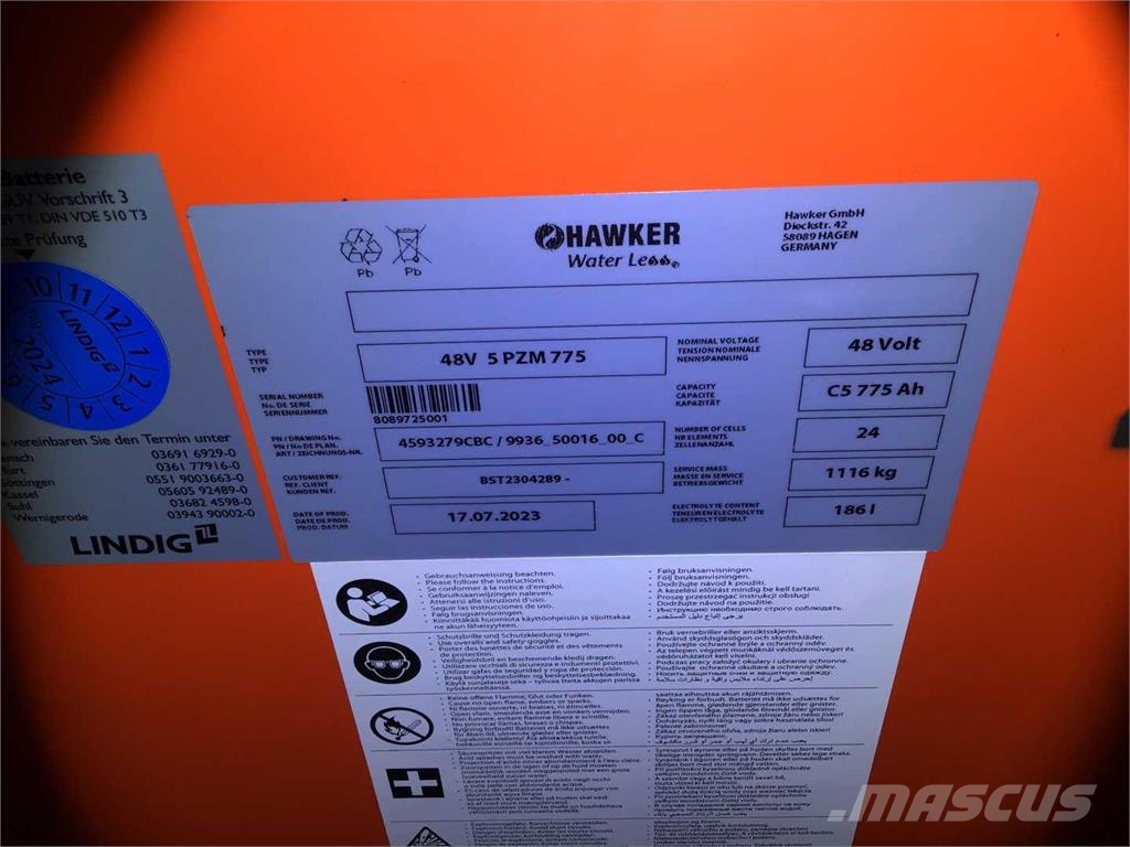 Linde EG16H Elektrostapler