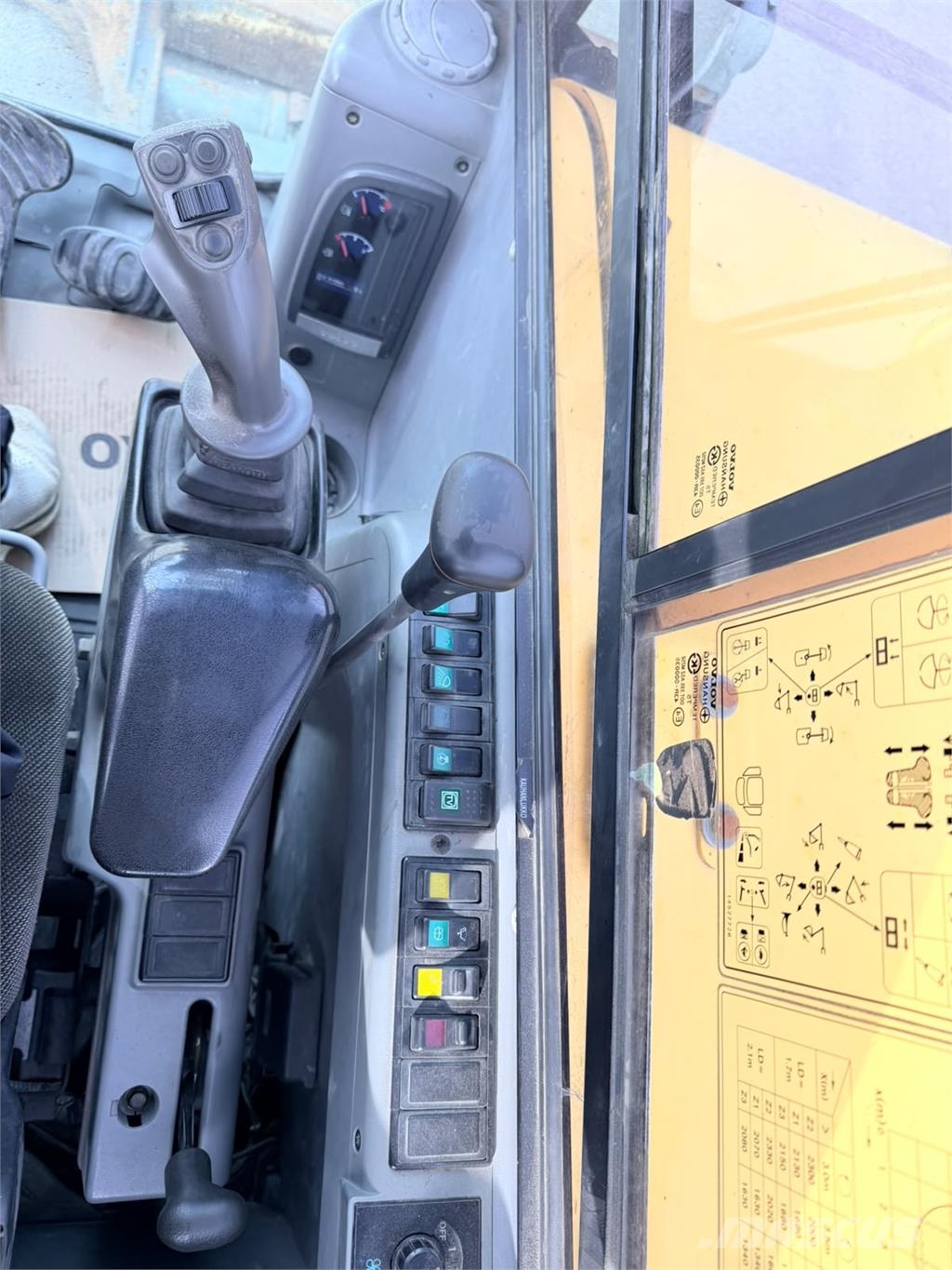 Volvo ECR88 PYÖRITTÄJÄLLÄ Excavadoras 7t - 12t