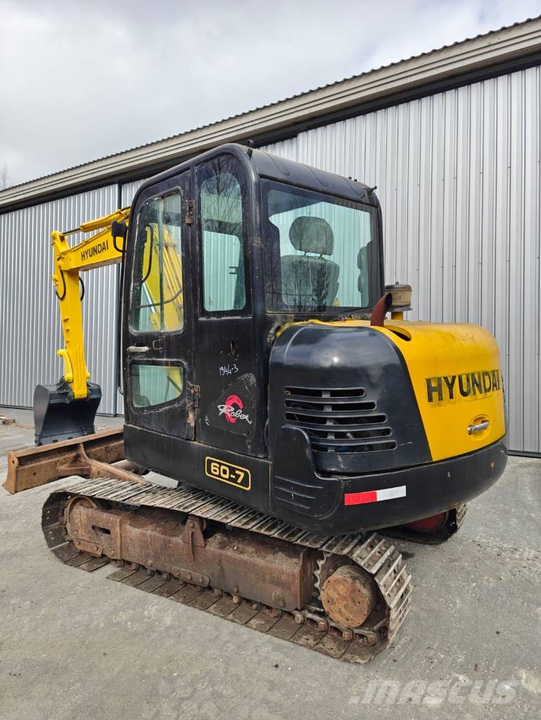 Hyundai R 60-7 Miniescavadeiras < 7t (Mini escavadeiras)