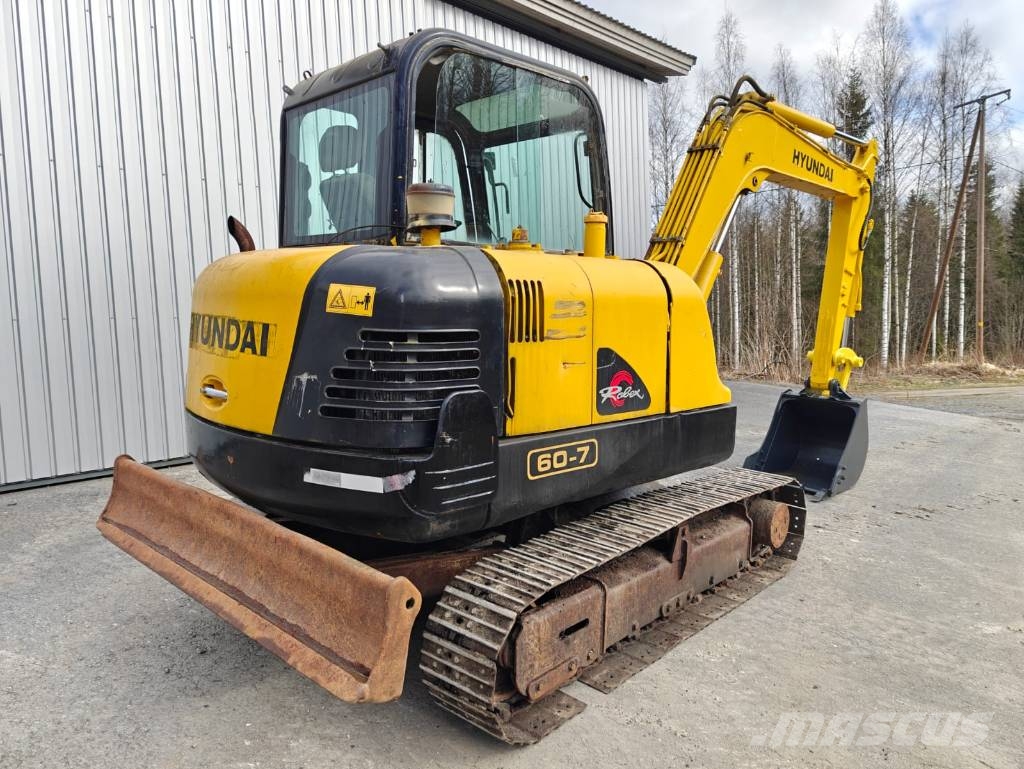 Hyundai R 60-7 Miniescavadeiras < 7t (Mini escavadeiras)