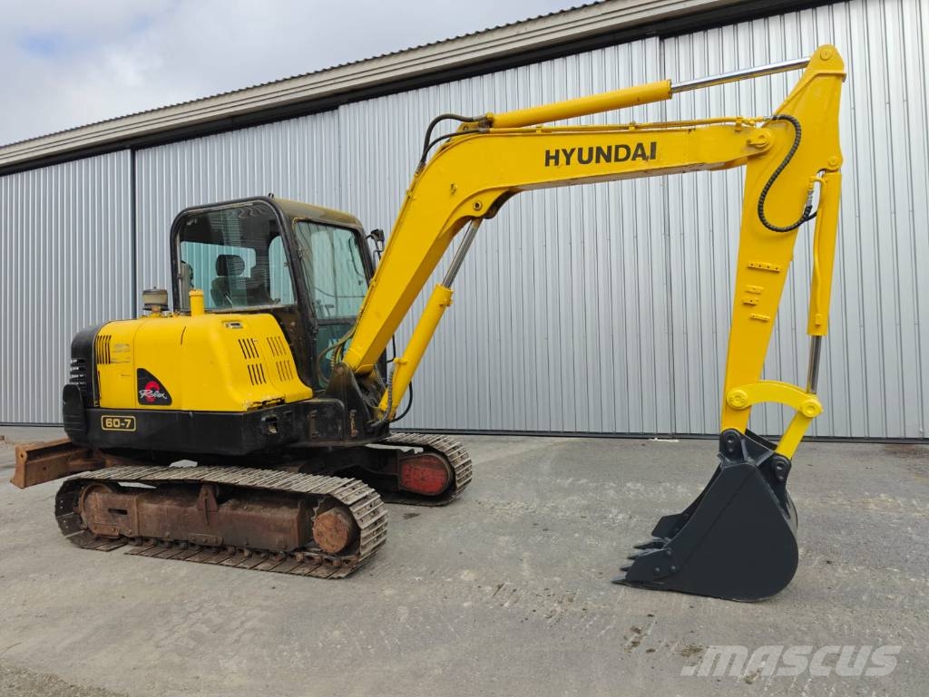 Hyundai R 60-7 Miniescavadeiras < 7t (Mini escavadeiras)