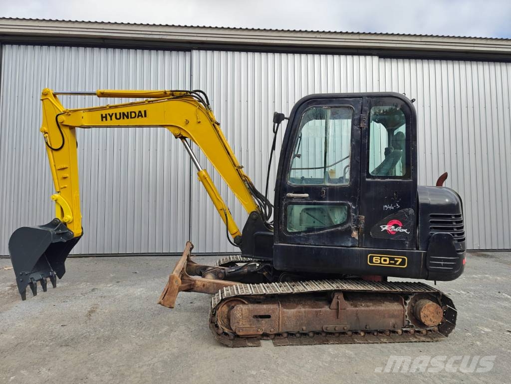 Hyundai R 60-7 Miniescavadeiras < 7t (Mini escavadeiras)
