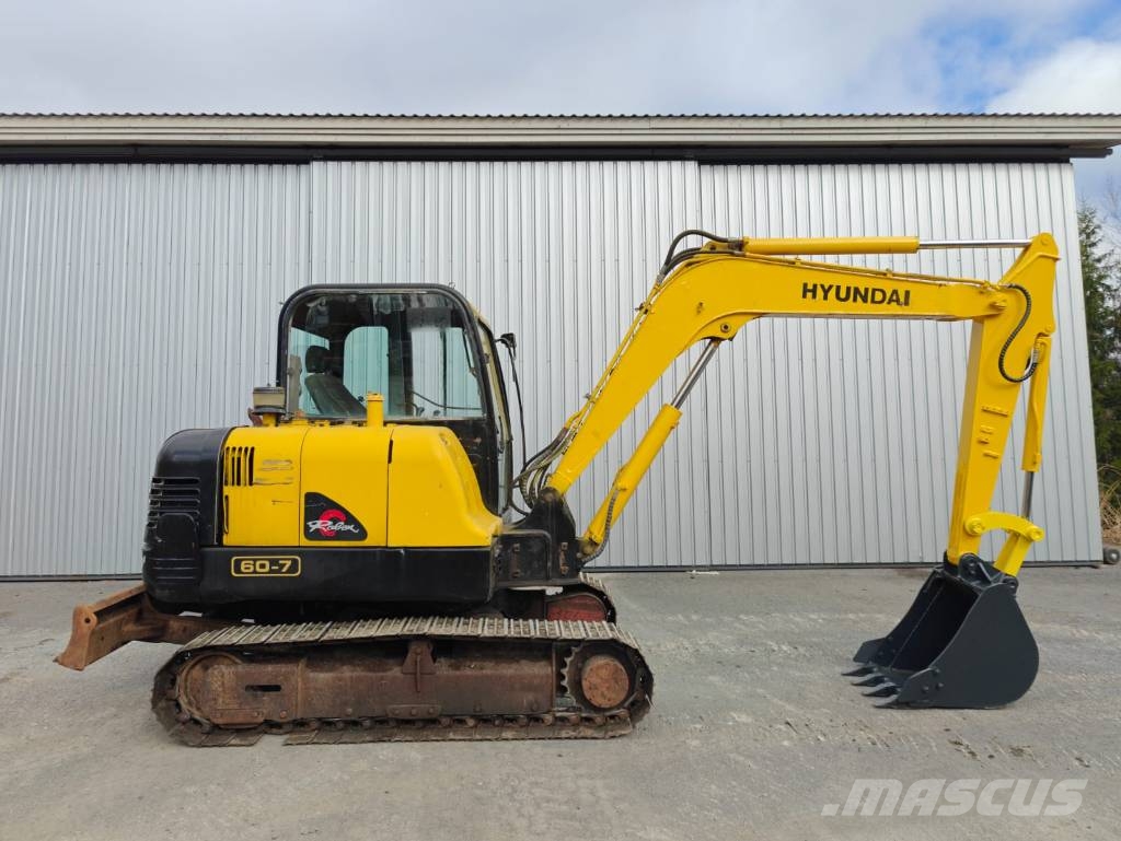 Hyundai R 60-7 Miniescavadeiras < 7t (Mini escavadeiras)