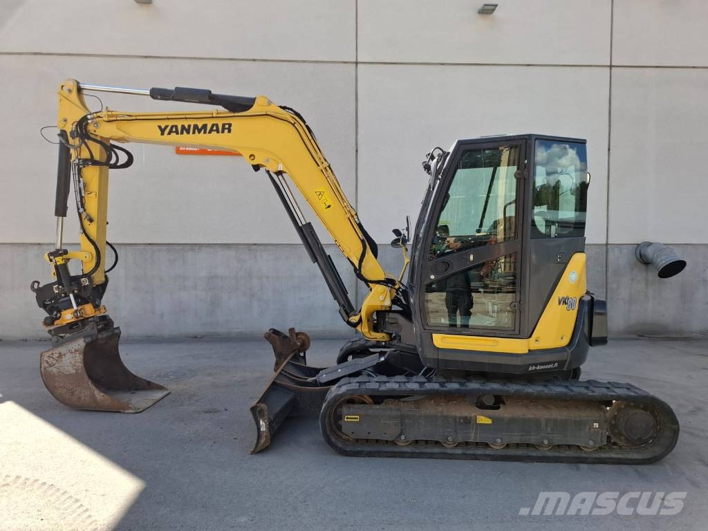 Yanmar Vio 80-1A حفارات وسط 7 طن - 12 طن