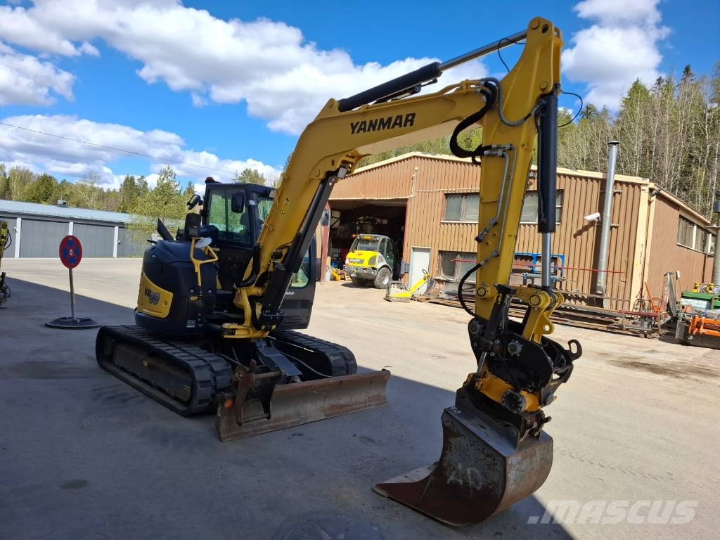 Yanmar Vio 80-1A حفارات وسط 7 طن - 12 طن