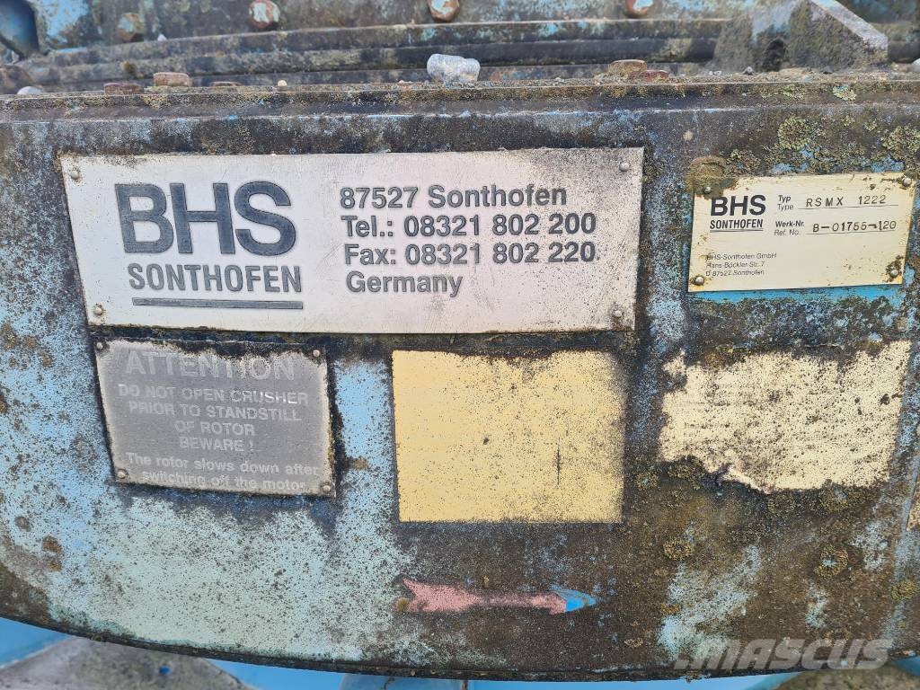 BHS BHS SONTOFEN RSMX 1222 Murskaimet
