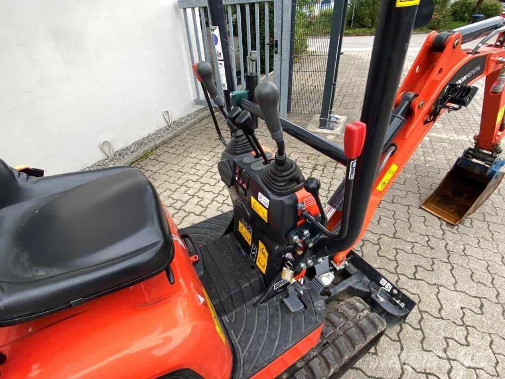 Kubota K008-5 VHG Verstell-Fahrwerk Micro Bagger U10 Mini ekskavatörler, 7 tona dek
