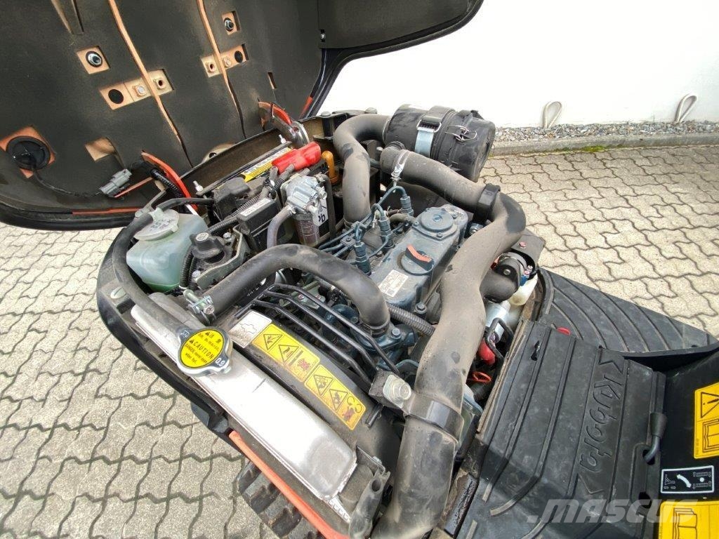 Kubota K008-5 VHG Verstell-Fahrwerk Micro Bagger U10 Mini ekskavatörler, 7 tona dek