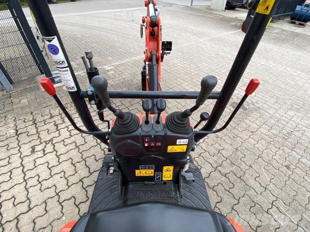 Kubota K008-5 VHG Verstell-Fahrwerk Micro Bagger U10 Mini ekskavatörler, 7 tona dek