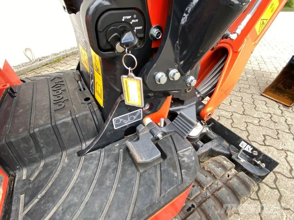 Kubota K008-5 VHG Verstell-Fahrwerk Micro Bagger U10 Mini ekskavatörler, 7 tona dek