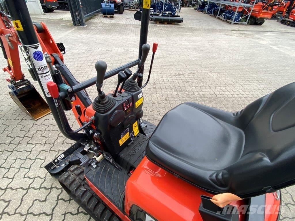 Kubota K008-5 VHG Verstell-Fahrwerk Micro Bagger U10 Mini ekskavatörler, 7 tona dek