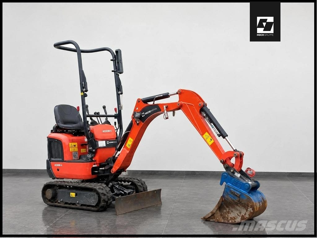 Kubota K008-5 VHG Verstell-Fahrwerk Micro Bagger U10 Mini Escavadoras <7t