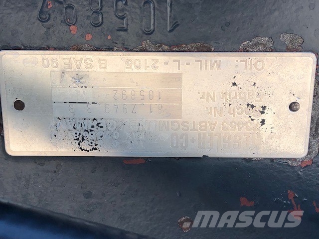 SMV SMV KALMAR AXLES kessler Vaihteisto
