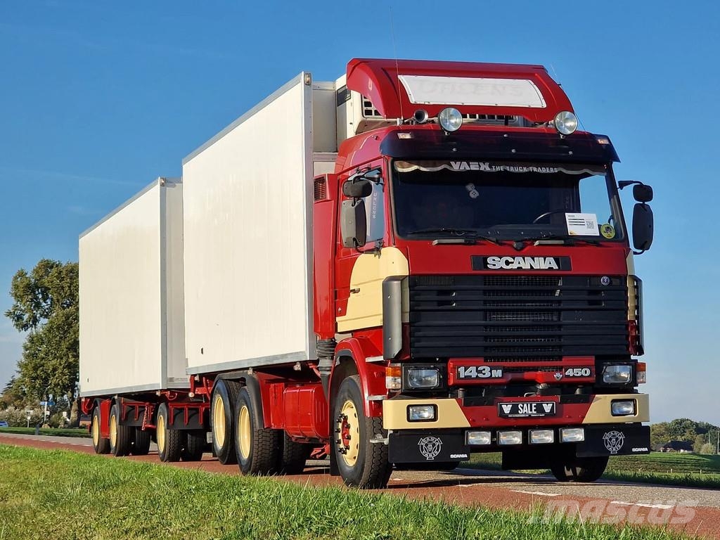 Scania R143-450 V8 6x2 Frigo combination - Oldtimer - Sup Temperature controlled trucks