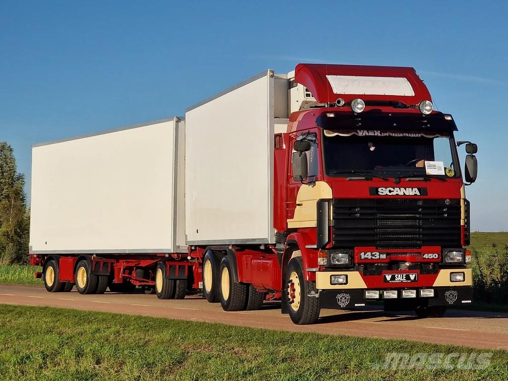 Scania R143-450 V8 6x2 Frigo combination - Oldtimer - Sup Temperature controlled trucks