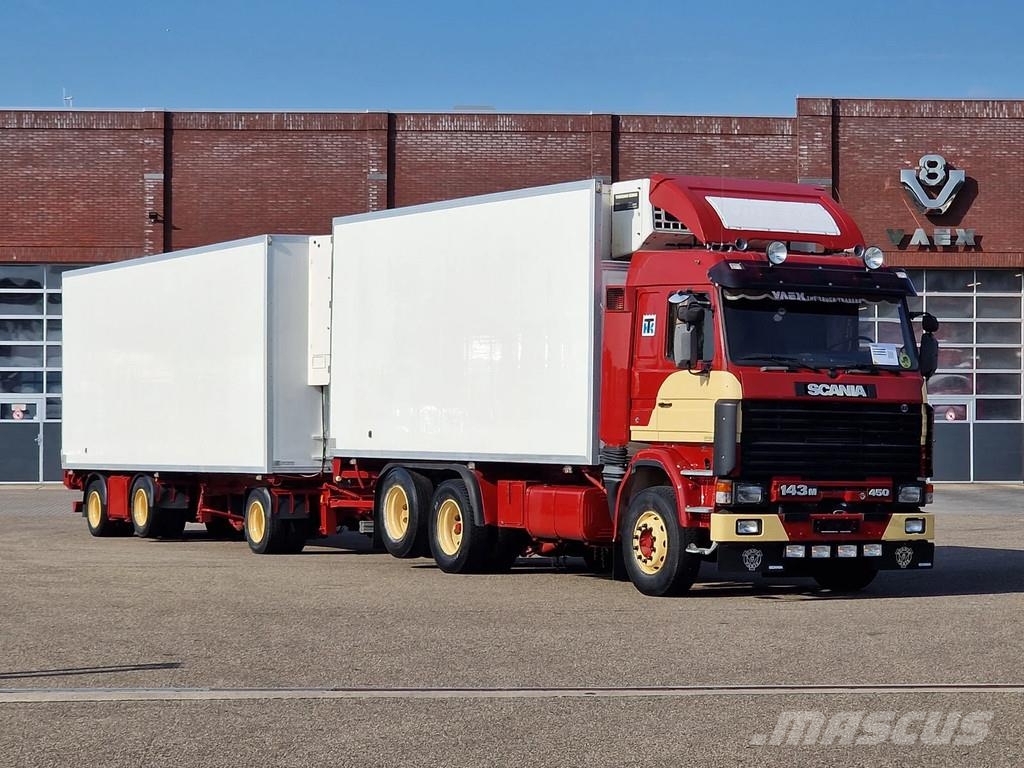 Scania R143-450 V8 6x2 Frigo combination - Oldtimer - Sup Temperature controlled trucks