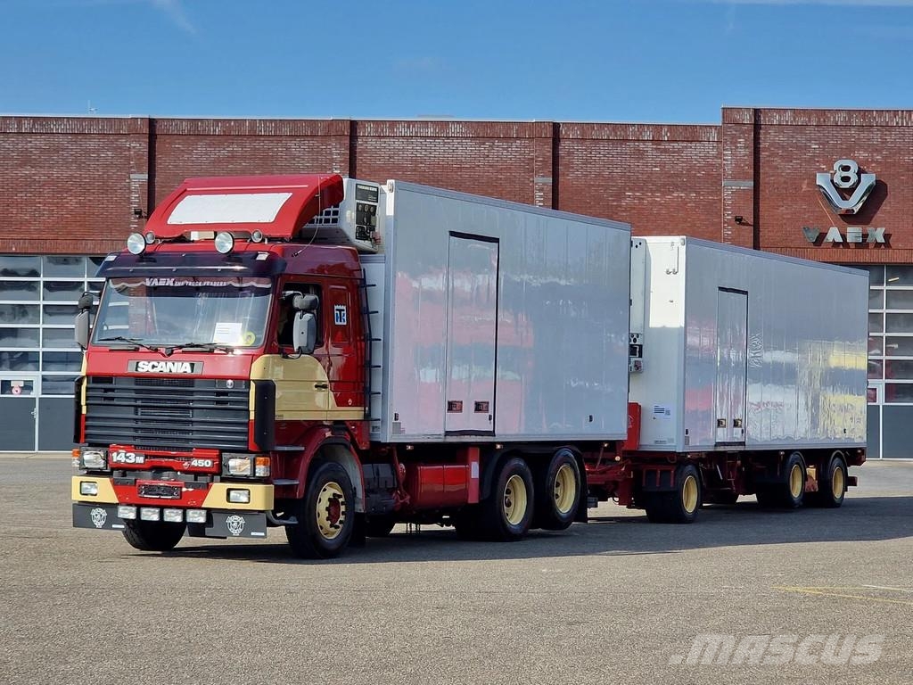 Scania R143-450 V8 6x2 Frigo combination - Oldtimer - Sup Temperature controlled trucks