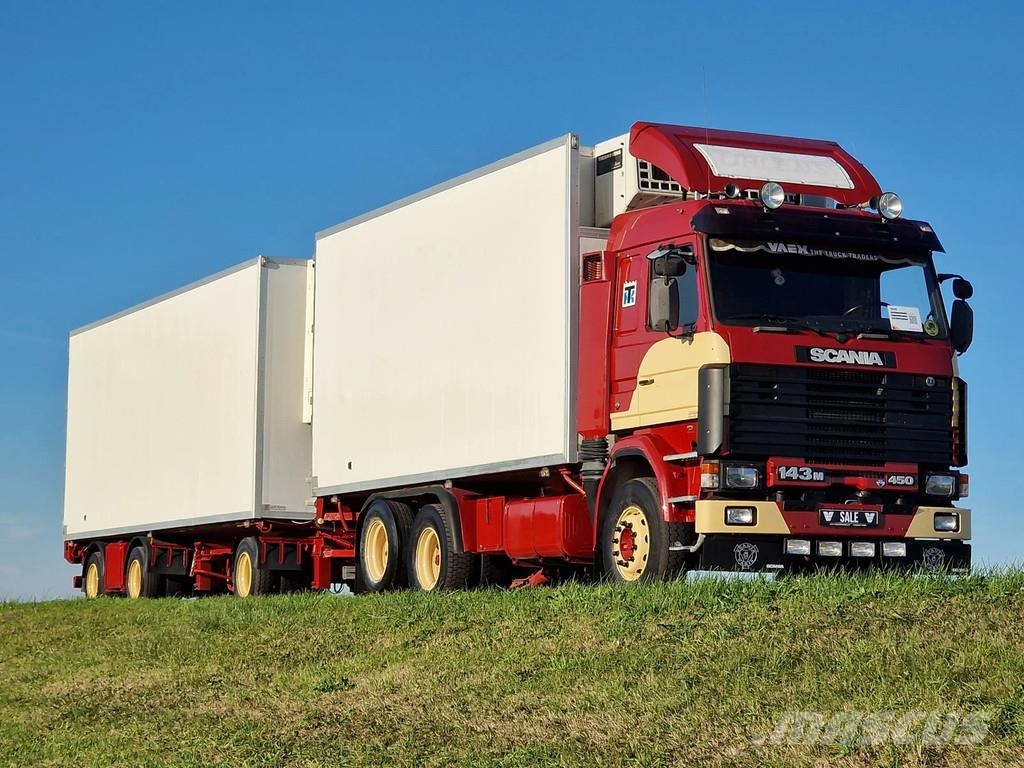 Scania R143-450 V8 6x2 Frigo combination - Oldtimer - Sup Temperature controlled trucks