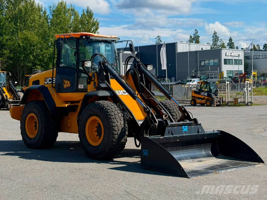 JCB 437 HT / Tasauskauha / P-Kamera / Juuri huollettu! Hjullastere
